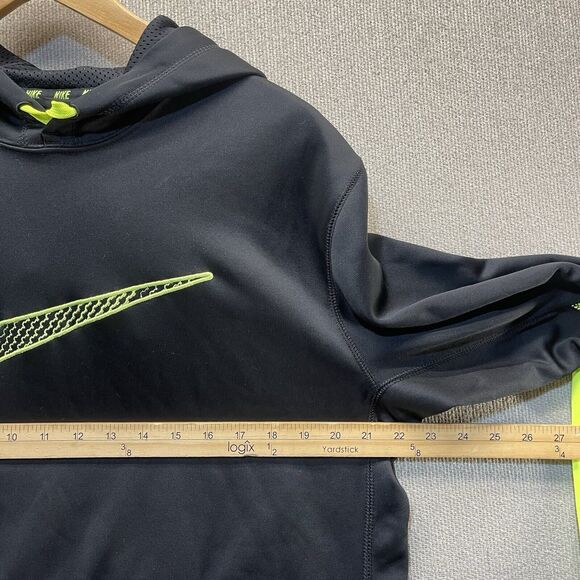 Nike Therma Fit Hoodie Hooded Sweatshirt Pullover Men's Medium - Picture 5 of 8